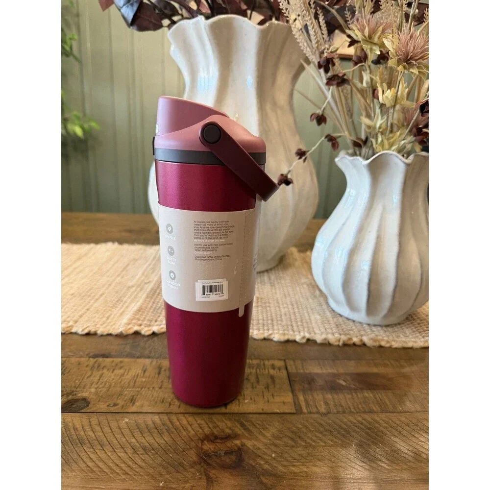 Owala 30oz FreeSip Sway Water Bottle Poinsettia Holiday 2025 Rare NEW